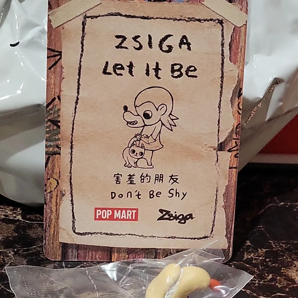 Pop Mart Zsiga Let it Be Series Confirmed ~Don't Be Shy~ Character